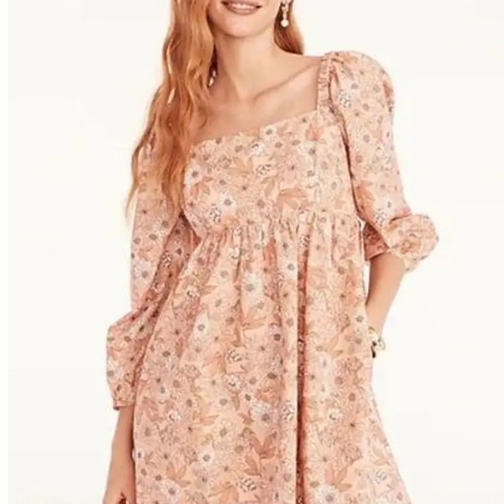 MEDIUM J. CREW FLORAL DRESS WITH POCKETS